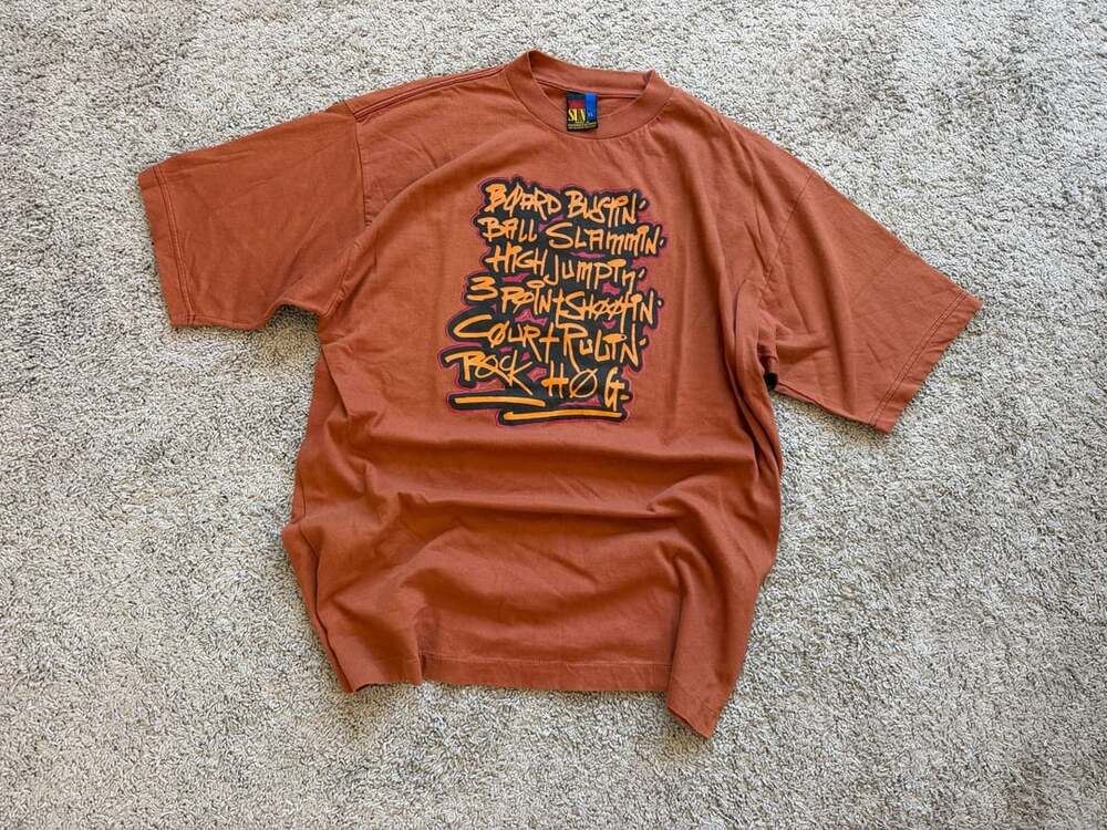 Rare Vintage Sun Sportswear Single Stitch Basketball Tee - “Ball Hog”